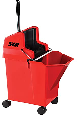 Professional SYR Kentucky style Lady Bug Mop Bucket (RED) with Wringer