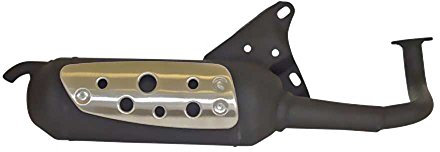 TECNIGAS Sportschalldämpfer Silent Pro, - Leistungssteigerung ca. 10-15 % bei 50 ccm Rollern - Leistungssteigerung ca. 5 % bei 125 ccm Rollern, Adly Panther 50, Noble 50 CPi Hussar 50 (Euro 1), Popcorn 50 (Euro 1) (mit TÜV), Oliver 50 (Euro 1) CSR B09 Longjia LJ 50QT-F-01, LJ 50 QT-K Motorro City Hooper 50, Polly 50, Sprint 50, Tria 50
