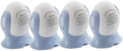 4 x Portable Dehumidifying Egg Dehumidifier Absorbs Moisture Air Damp Reusable