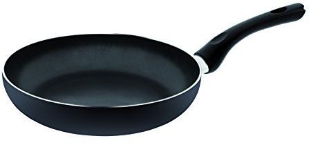 Jata Hogar S120, Sartén antiadherente apta para todas las cocinas, incluida inducción. 20 cm de diámetro. De aluminio prensado. Mango ignífugo