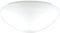 Westinghouse 8704640 Matter Pilz-Opalschirm aus weißem Glas, Westinghouse 72152 Ersatzglas für Deckenventilatoren, 25.1 x 25.1 x 11.51 cm, Weiß