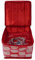 Kuber Industries Brocade Jewellery Box/Organizer with 10 Pouch - Red -CTKTC021464
