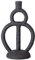 Bloomingville Candle Holder Black Polyresin
