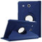 QiuKui Tab Coques pour Samsung Galaxy Tab A6 7,0 2016 SM-T280 T285, 360 Cas de Rotation 360 Couverture en Cuir PU Smart PU pour Samsung T280 T285 (Couleur : Navy Blue)