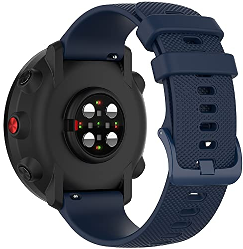 Passend für Polar Vantage M2 Uhrenarmband Damen Herren, 22 mm Schnellverschluss-Silikon-Ersatzbänder Armbänder Armbänder Zubehör passend für Polar Grit X/Polar Vantage M Smartwatch (blau)