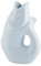 Gift Company Vase Monsieur Carafon S, Vase déco Poisson, faïence, Blue Horizon