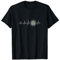 Dartscheibe Herzschlag Dartboard Dartspieler Darter Dart T-Shirt