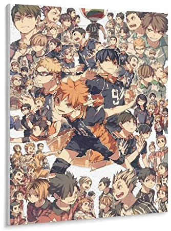 1000Pcs Anime Haikyuu Puzzle Erwachsene Dekompressionsspiel Puzzle Studenten Spielzeug Für Kinder Weihnachten Geburtstagsgeschenke(50x70cm)-392