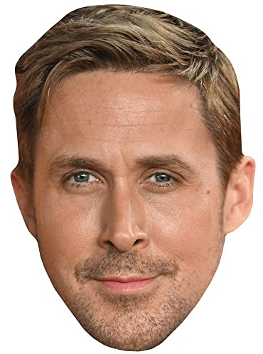 Ryan Gosling (Stubble) Maske aus Karton