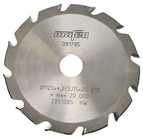 Mafell Nutenfräsblatt Fräsblatt Fugenfräse Fräse KFU1000E 120x4,2x20 Z12 091795