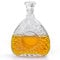 BIMUYI Whiskey Decanter, Liquor Bottle, Glass Wine Decanter with Airtight Stopper, 750ml Capacity