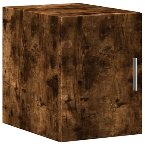 vidaXL Wandschrank Räuchereiche 30x42,5x40 cm Holzwerkstoff