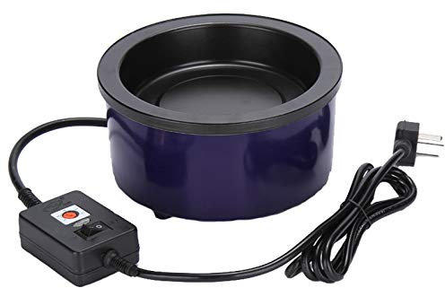 Compact and Easy to Use Hot Melt Glue Pot for Crafting Silk Floral Projects Dolls Wreaths and More Ideal for High Temp Glue Stick or Glue Chips Blue