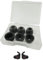Miayaya 3 Pairs Memory Foam Tips Replacement Earbuds Tips for Beats Fit Pro Ear Foam Tip Eartip Fit in The Charging Case Ear Covers, S/M/L, Black