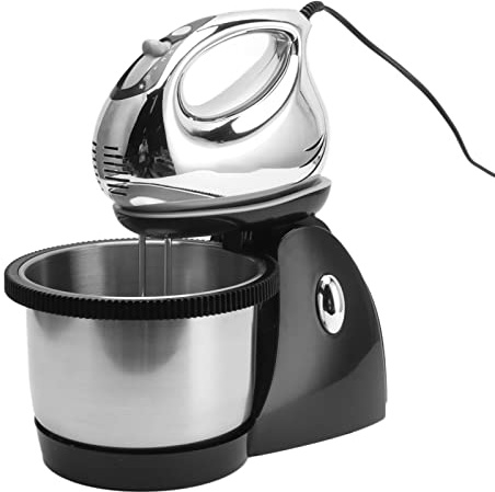 VIFERR Elektrischer Teigmixer, Rührbesen, Lebensmittelmixer, Maschine zum Backen von Keksen in der Küche, 2,6 l
