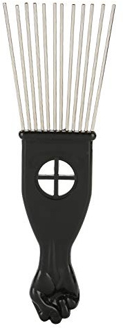 Haarfriseur Werkzeug Gabel Kamm Haar Färben Glätten Locken Männer Öl Haarstyling Kamm (M1707-2 Stahlnadelkamm K2)