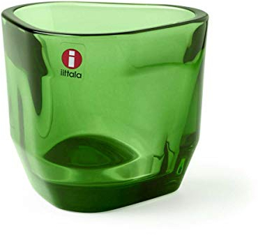 Iittala Tris Glas Teelichthalter grün Alfredo Haeberli 2005 Green kynttilälyhty vihreä