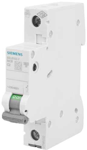 Siemens 5SL61027 Leitungsschutzschalter 6kA C2 1P in 1TE 230/400V, MCB, Sicherungsautomat