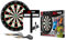 XQMAX Starter Set Bristle Dardboard, inkl. 6x 18g Steel Darts, Scoreboard, Wischer und Stift