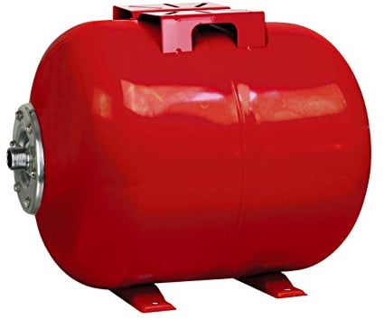T.I.P. Druckkessel Hauswasserwerk - Hochqualitativer Membrankessel aus Stahl 50 Liter für optimalen Wasserdruck, 33,25 mm Anschluss, Inklusive EPDM-Membrane und Flansch, 30957