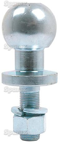 Sparex - Heavy Duty Tow perno a sfera - per ATV/Quad - cromo - 19mm / 50mm