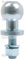 Sparex - Heavy Duty Tow perno a sfera - per ATV/Quad - cromo - 19mm / 50mm