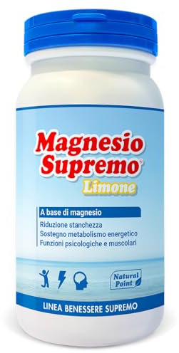 Natural Point Magnesio Supremo - Limone - 150 Gr