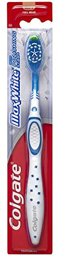 Colgate Maxwht Fllhd Tb M Größe 1ct Max Weiß Voller Kopf Zahnbürste Med # 56
