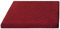 Brandsseller Waschmaschinenbezug & Trocknerbezug 60x60 cm - gepolsterter Schonbezug für Waschmaschine und Trockner – Schutzhülle mit Gummizug - Rot