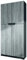Vladon Büroschrank Logan V1, Made in Germany, Aktenschrank mit 5 Fächern und 4 Türen, Schwarz matt/Avola-Anthrazit (82 x 185 x 37 cm)