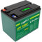 AFTERTECH LIFEPO4 - Bloc-batterie 12 V 50 Ah, rechargeable, lithium-fer-phosphate, pile