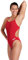 arena Solid Challenge Team Costume Intero Donna, Costume Donna ad Asciugatura Rapida, Costume da Bagno Sportivo in Tessuto MaxLife Eco con Massima Resistenza al Cloro e Protezione UV UPF 50+