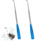 SAVITA 2pcs Angelhaken Entferner, Haken Entferner Angeln mit Aufbewahrungsrohr Hakenlöser Angeln Metall Haken Lose Angeln Angelhaken Entferner Werkzeugsatz (Blau)