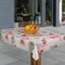 Wachstuch-Tischdecke Wachstischdecke Tischwäsche Abwaschbar Wachstuchdecke G11, Muster:Herz rosa braun weiß, Größe:100x140