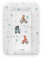 Albero Mio Wickelauflage 50 x 70 cm abwachbar Baby Wickelmatte Kommode Weiche Wickeltischauflage Folie PVC ÖKO-TEХ-zertifiziert (Autos)