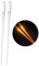 Worparsen Palillos luminosos duraderos sin BPA LED luminosos palillos cómodos para agarrar llamativa naranja