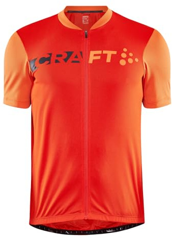 Craft Core Endur Logo Kurzarm Trikot Herren orange