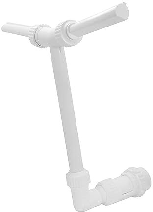 Sujhyrty 1 Pezzo Piscina Cascata Doppia Testa PVC Piscine Spa Giardino Decorazioni