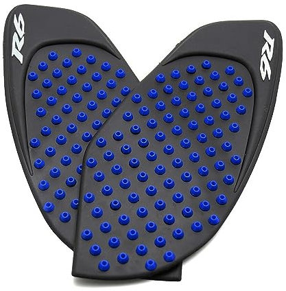 Paraserbatoio per Moto Per Y&AMAHA YZF-R6 YZF R6 YZFR6 2008-2022 Adesivi Moto Serbatoio Carburante Antiscivolo Gomma Pad Laterale Racing Protezione Decalcomanie (Color : R6 2008-2016 Blue)