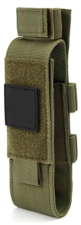 Tourniquet Halter 15x5cm, 2 in 1 Erste Hilfe Tasche Klein, Tourniquet Pouch Scherentasche, Tourniquet Tasche Tragbare, Wasserdicht Ausrüstungskoffer, Gürteltasche Outdoor First Responder (Grün)