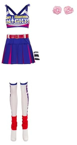 VintageCos Lollipop Chainsaw Juliet Starling Cosplay Costume Sexy Outfit Halloween Carnival Outfits for Women