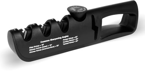 Multifunktions Messerschleifer mit Scherenschleifer, Verstellbar Messerschärfer Profi, Manueller Messerschärfer für Keramikstein, Wolframcarbid Scheiben, Diamant Schleifsteine