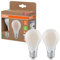 Osram Energy Class nella classica forma a lampadina, 7,2 W / 1521 lm, EEK A, luce bianca fredda (4000 K), CRI 80, realizzata in vetro satinato senza piombo, attacco E27, IP20, diametro 60 mm.