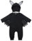 Bebe Halloween Costume chauve-souris, Unisexe Halloween bébé Barboteuse, Costume Halloween Carnaval Cosplay Body Chauve-Souris, Costume D'Halloween Nouveau-né, pour bébé 12-18 Mois