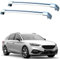 CCLXWY 2 Stück Aluminium Dachträger Relingträger Dachgepäckträger- Alu Relingträger für Seat Leon ST,5dr Estate 2017-2021,C