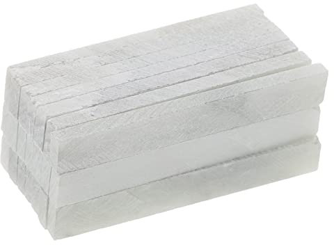 SHOWERORO 21pcs Natural Soapstone Pencils Flat Pens for Drawing Tile Welding Chalk Markers Refillable Pencils