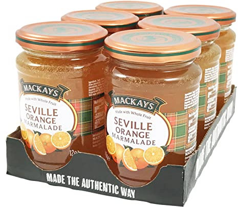 Mackays Seville Orange Marmalade Orangenmarmelade 6X 340G – importiert von Shestore24