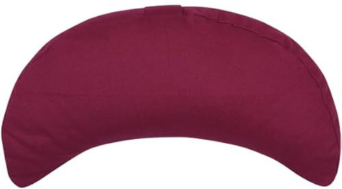 Generisch Ersatzbezug | Kissenhülle für Yogakissen - Halbmondkissen | 1-TLG Außenbezug (Pflaum)