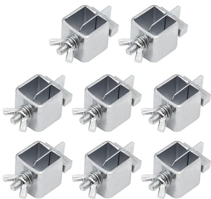 Stumpfschweißklemmen, Stahl, stufenloses Schweißen, rostfrei, für Autos, LKWs, Türen, Hautplatten, 8 Stück