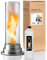 ReimerS Firenado 120 – Premium Tischkamin aus Edelstahl & Glas – Elegante VortexFlame™ Flammenregulierung für Innen & Außen